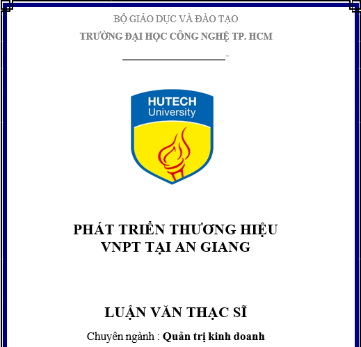 Luận văn về phát triển thương hiệu Luận văn về phát triển thương hiệu
