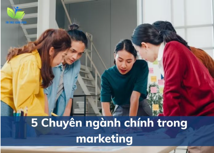 5 chuyên ngành chính trong marketing 