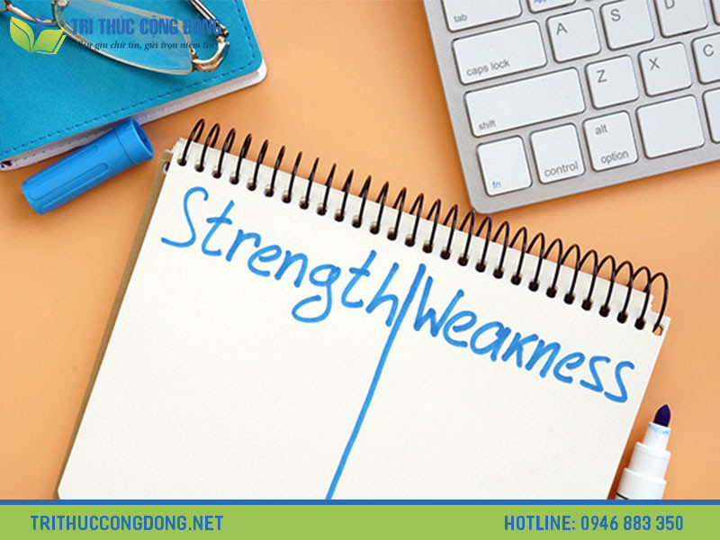Xác định điểm mạnh và điểm yếu