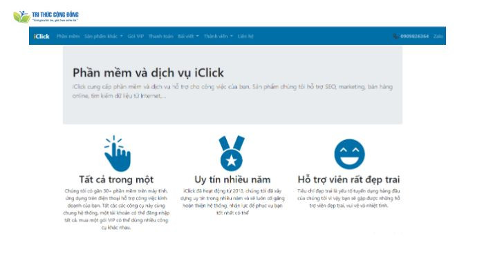 Phần mềm marketing facebook iClick Phần mềm marketing facebook iClick