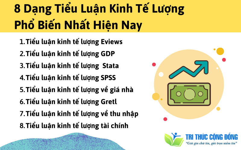 8 Dạng tiểu luận kinh tế lượng phổ biến nhất hiện nay 8 Dạng tiểu luận kinh tế lượng phổ biến nhất hiện nay