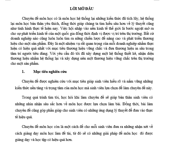 Luận văn về nhận biết thương hiệu Luận văn về nhận biết thương hiệu