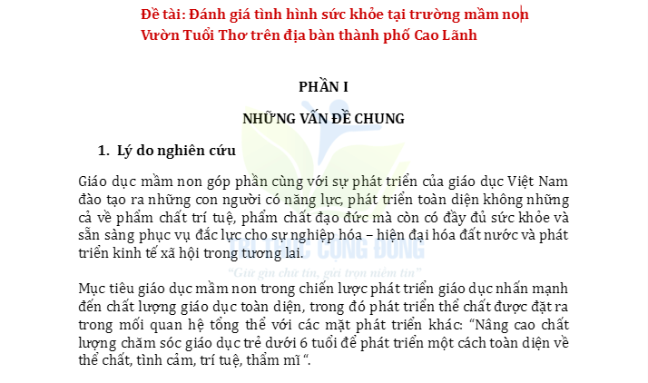 Trích đoạn trong bài tiểu luận Trích đoạn trong bài tiểu luận