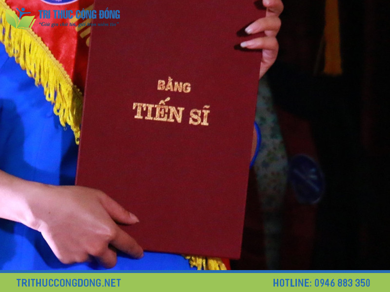 Tiến sĩ là cấp bậc cao nhất trong hệ thống giáo dục đại học