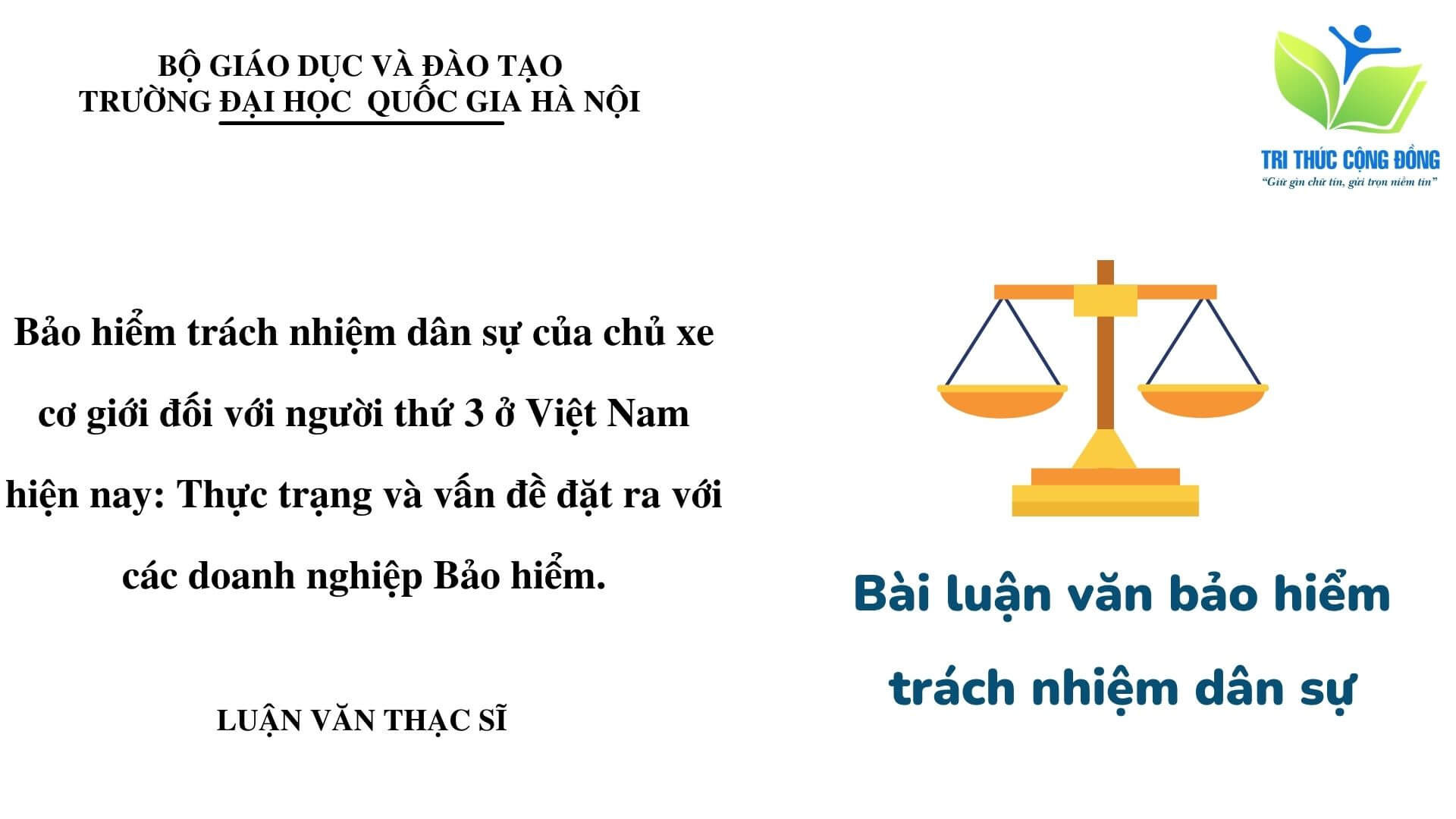 Bài luận văn bảo hiểm trách nhiệm dân sự Bài luận văn bảo hiểm trách nhiệm dân sự