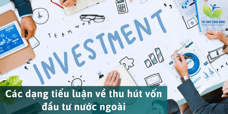 Các dạng tiểu luận về thu hút vốn đầu tư nước ngoài Các dạng tiểu luận về thu hút vốn đầu tư nước ngoài