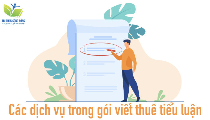 Các dịch vụ trong gói viết thuê tiểu luận Các dịch vụ trong gói viết thuê tiểu luận