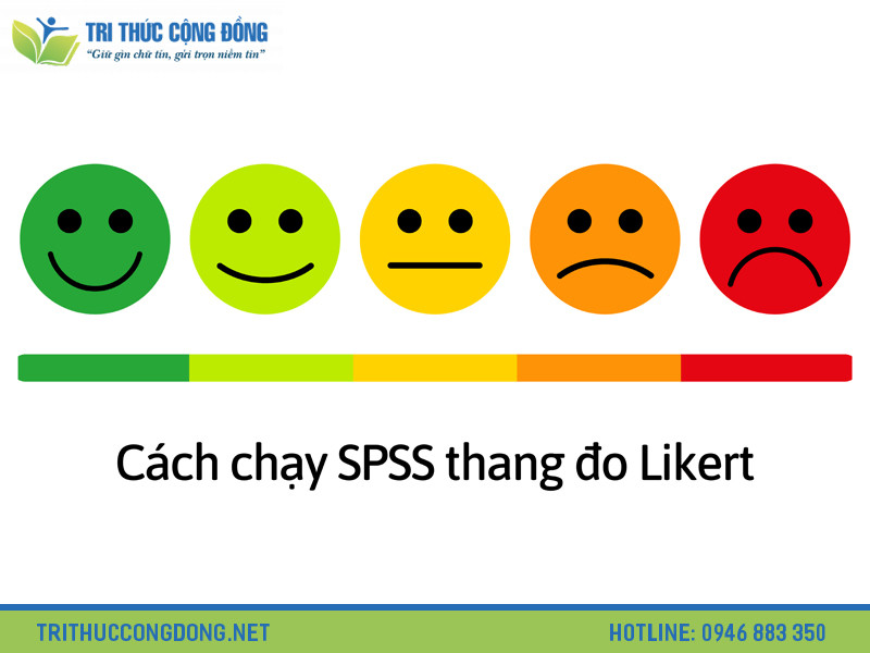 Cách chạy SPSS thang đo Likert cụ thể Cách chạy SPSS thang đo Likert cụ thể