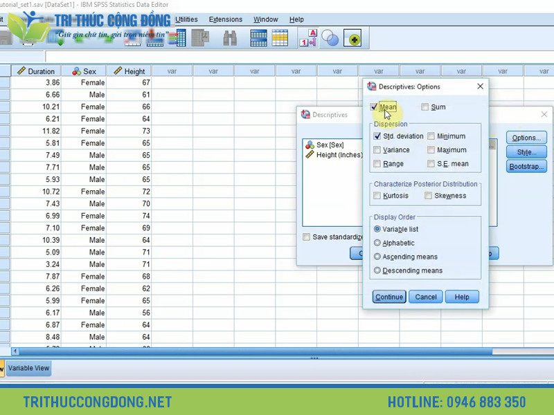 Cách nhập dữ liệu vào phần mềm SPSS Cách nhập dữ liệu vào phần mềm SPSS