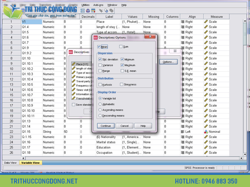 Cách đọc kết quả hồi quy đa biến trong SPSS Cách đọc kết quả hồi quy đa biến trong SPSS