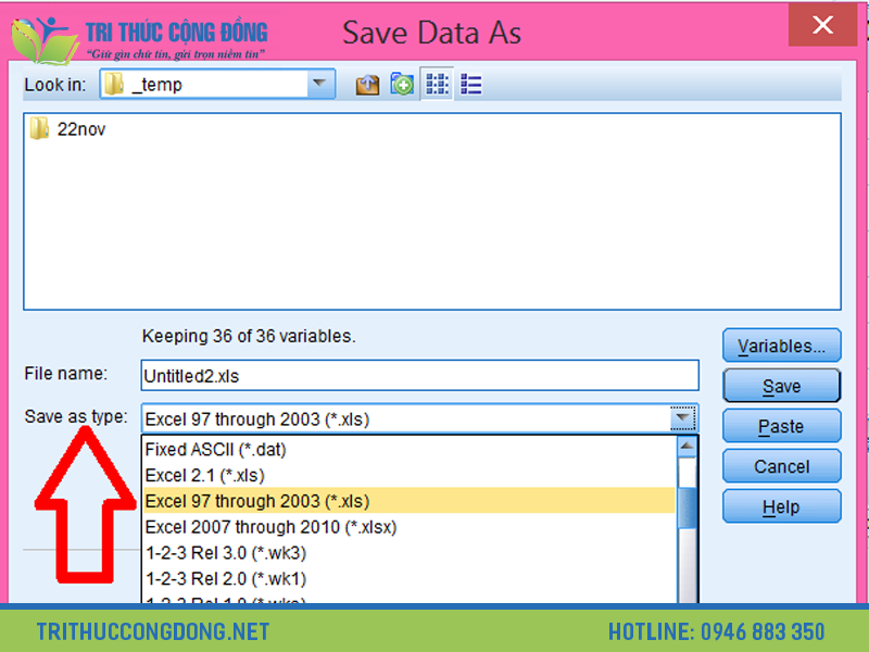 Cách xuất dữ liệu từ SPSS sang Excel nhanh chóng Cách xuất dữ liệu từ SPSS sang Excel nhanh chóng