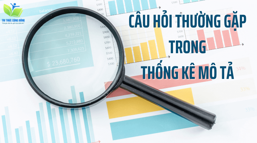 Câu hỏi thường gặp trong thống kê mô tả