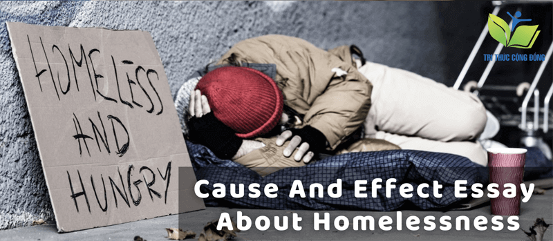 Cause and effect essay about Homelessness Cause and effect essay about Homelessness