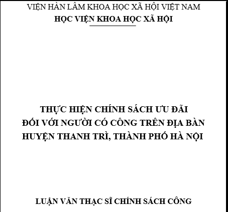 Chủ đề về chính sách ưu đãi Chủ đề về chính sách ưu đãi