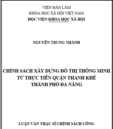 Chủ đề về chính sách xây dựng Chủ đề về chính sách xây dựng
