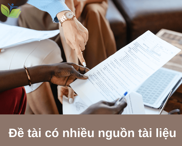 Chọn những đề tài có nhiều nguồn tài liệu Chọn những đề tài có nhiều nguồn tài liệu