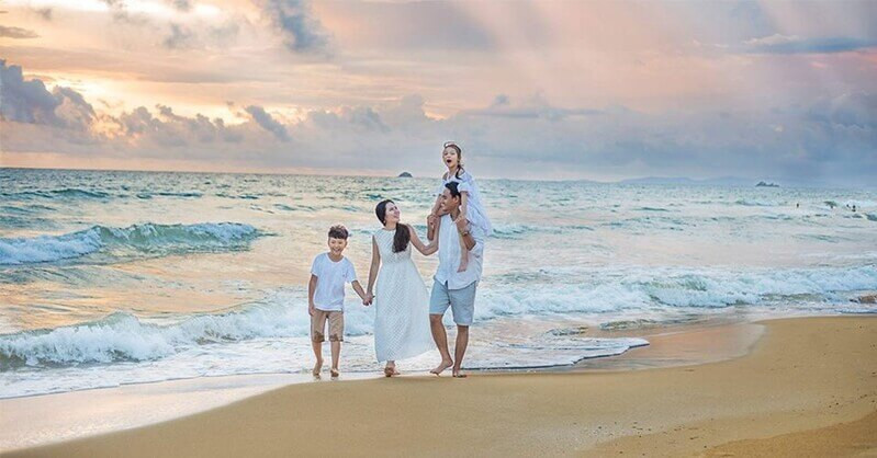 Du lịch gia đình là sợi dây gắn kết mọi người 