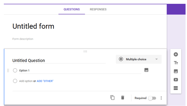 Form điền tiêu đề, tên và dạng câu hỏi trong cách làm thang đo likert trong google form Form điền tiêu đề, tên và dạng câu hỏi trong cách làm thang đo likert trong google form