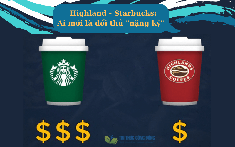 Highland - đối thủ cạnh tranh trực tiếp trong ngành của Starbucks Highland - đối thủ cạnh tranh trực tiếp trong ngành của Starbucks