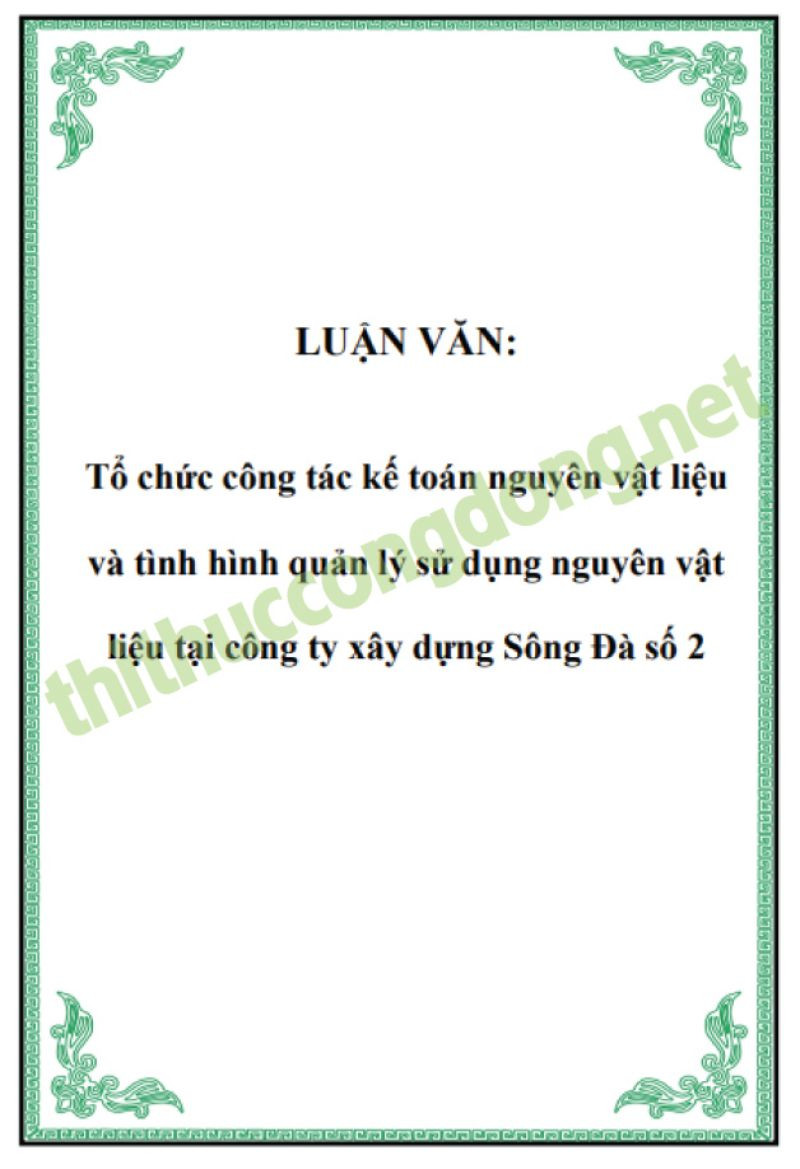 Kế toán nguyên vật liệu và tình hình quản lý sử dụng nguyên vật liệu Kế toán nguyên vật liệu và tình hình quản lý sử dụng nguyên vật liệu