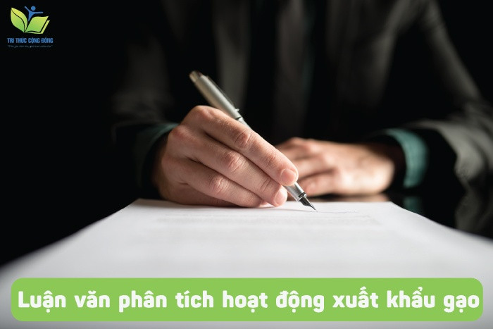 Luận văn phân tích hoạt động xuất khẩu gạo Luận văn phân tích hoạt động xuất khẩu gạo