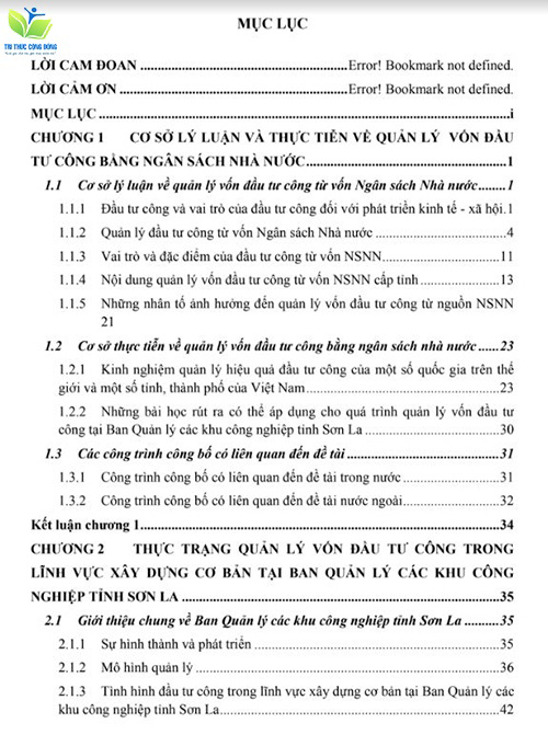 Luận văn thạc sĩ quản lý nhà nước: Giải pháp quản lý nguồn vốn đầu tư Luận văn thạc sĩ quản lý nhà nước: Giải pháp quản lý nguồn vốn đầu tư
