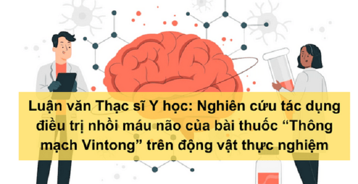 Luận văn Thạc sĩ Y học: Nghiên cứu tác dụng điều trị của bài thuốc “Thông mạch Vintong” Luận văn Thạc sĩ Y học: Nghiên cứu tác dụng điều trị của bài thuốc “Thông mạch Vintong”