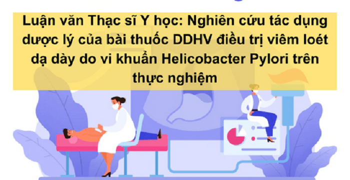 Luận văn Thạc sĩ Y học: Nghiên cứu tác dụng dược lý của bài thuốc DDHV Luận văn Thạc sĩ Y học: Nghiên cứu tác dụng dược lý của bài thuốc DDHV