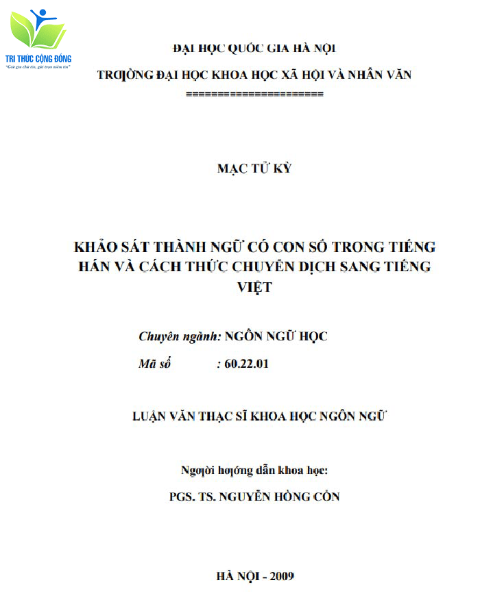 Luận văn tốt nghiệp ngôn ngữ trung Luận văn tốt nghiệp ngôn ngữ trung