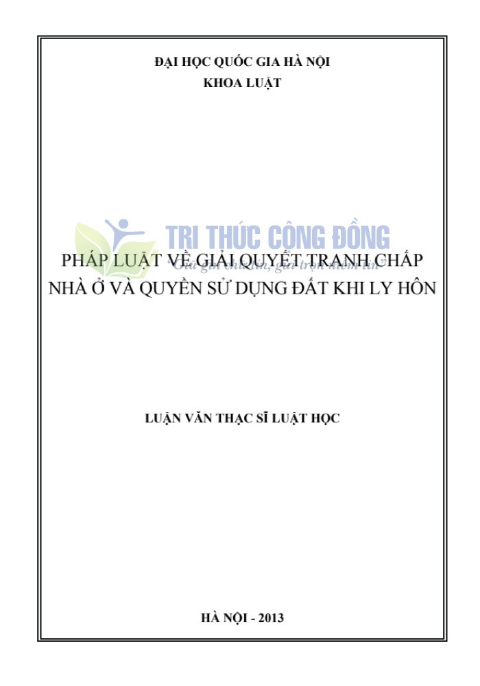 Luận văn về ly hôn liên quan đến vấn đề về quyền Luận văn về ly hôn liên quan đến vấn đề về quyền