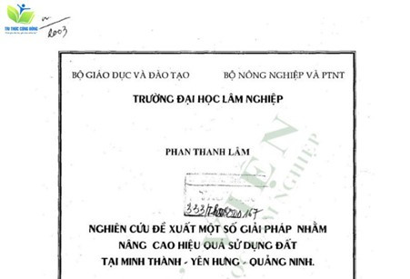 Mẫu đề cương luận văn thạc sĩ quản lý đất đai Mẫu đề cương luận văn thạc sĩ quản lý đất đai