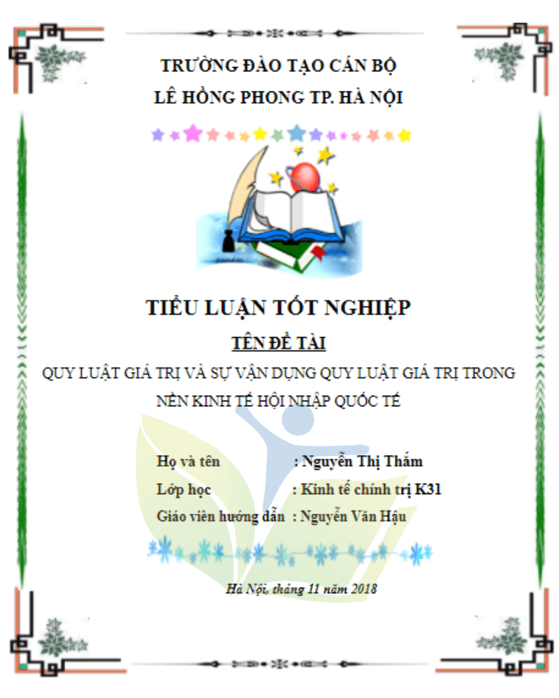 Mẫu đề cương tiểu luận triết học Mẫu đề cương tiểu luận triết học
