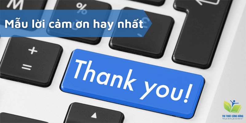 Mẫu lời cảm ơn hay nhất (Acknowledgement samples) Mẫu lời cảm ơn hay nhất (Acknowledgement samples)