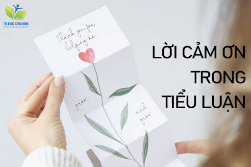Mẫu lời cảm ơn trong tiểu luận Tài chính