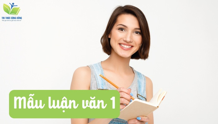 Mẫu luận văn 1 Mẫu luận văn 1