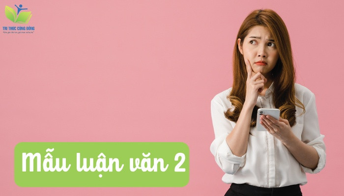 Mẫu luận văn 2 Mẫu luận văn 2