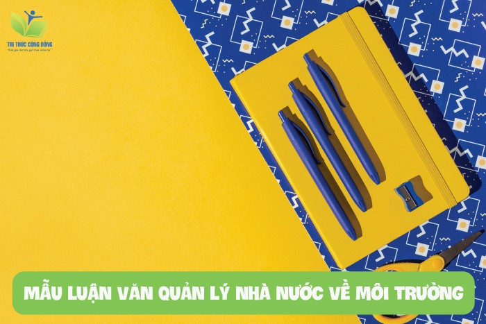 Mẫu luận văn quản lý nhà nước về môi trường