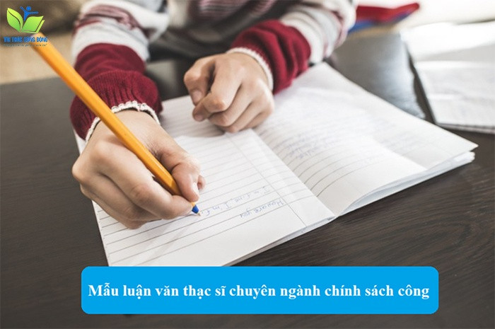 Mẫu luận văn thạc sĩ chuyên ngành chính sách công
