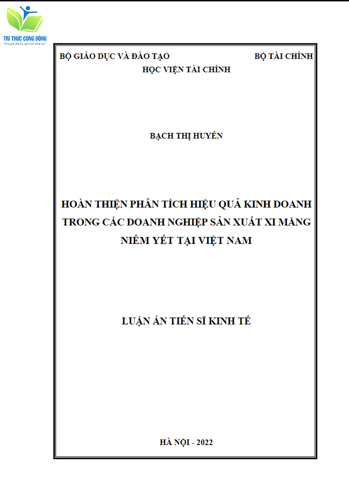 Mẫu luận văn thạc sĩ học viện tài chính chuyên ngành kinh tế 2 Mẫu luận văn thạc sĩ học viện tài chính chuyên ngành kinh tế 2