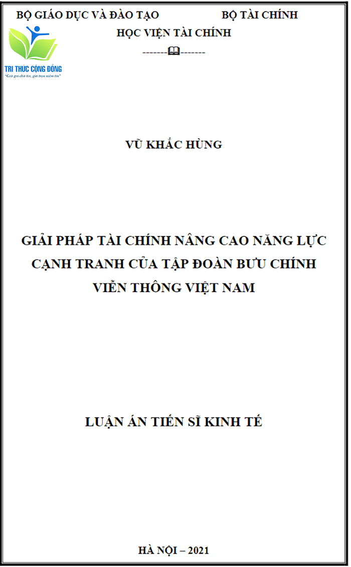 Mẫu luận văn thạc sĩ học viện tài chính chuyên ngành tài chính - ngân hàng 2 Mẫu luận văn thạc sĩ học viện tài chính chuyên ngành tài chính - ngân hàng 2