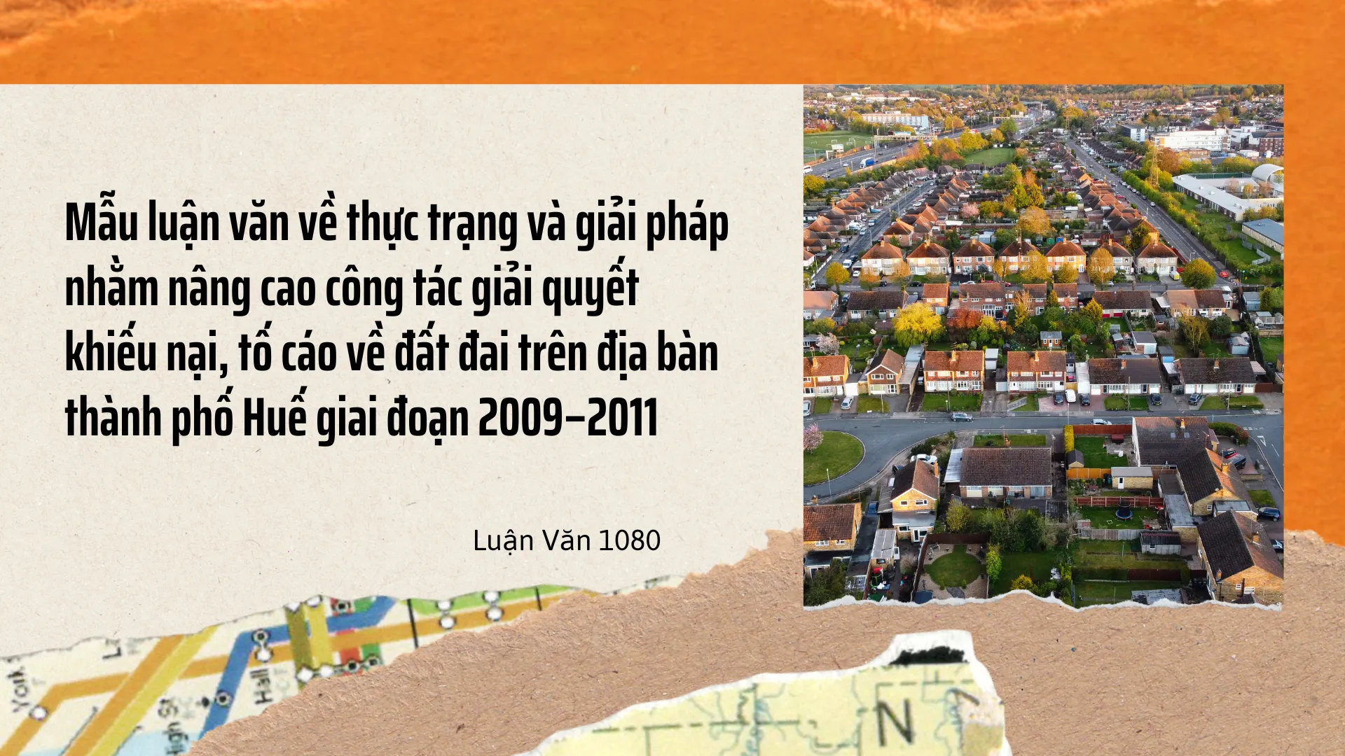 Mẫu luận văn tranh chấp đất đai tại thành phố Huế