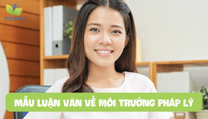 Mẫu luận văn về môi trường pháp lý