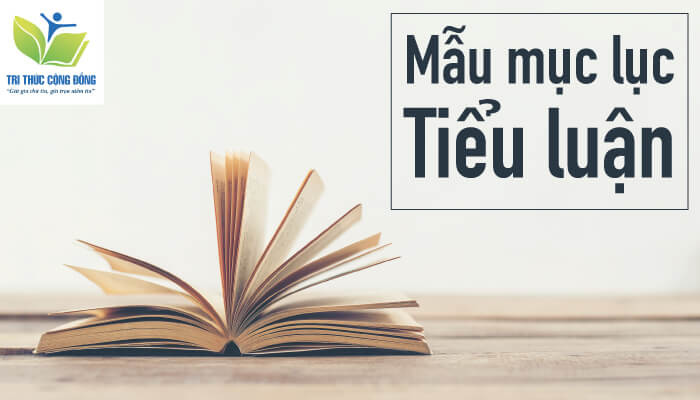 Mẫu mục lục tiểu luận Mẫu mục lục tiểu luận