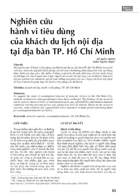 Một bài báo khoa học mẫu