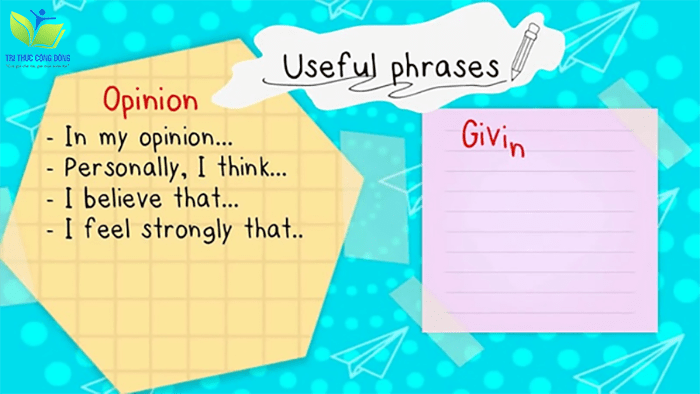 Nhận diện dạng bài Opinion Essay Nhận diện dạng bài Opinion Essay