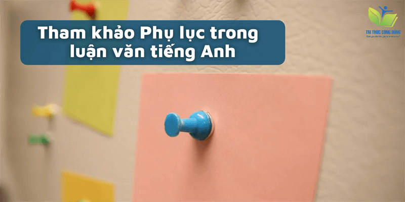 Tham khảo Phụ lục trong bài luận văn tiếng Anh Tham khảo Phụ lục trong bài luận văn tiếng Anh