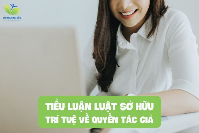 Tiểu luận luật sở hữu trí tuệ về quyền tác giả