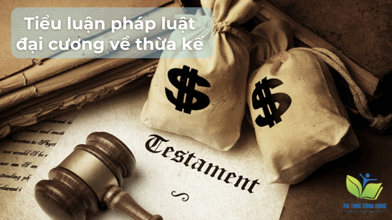 Tiểu luận pháp luật đại cương về thừa kế Tiểu luận pháp luật đại cương về thừa kế