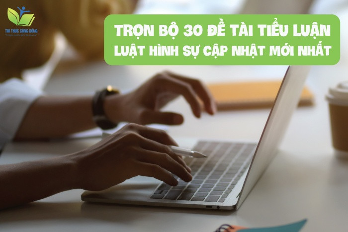 Trọn bộ 30 đề tài tiểu luận luật hình sự cập nhật mới nhất