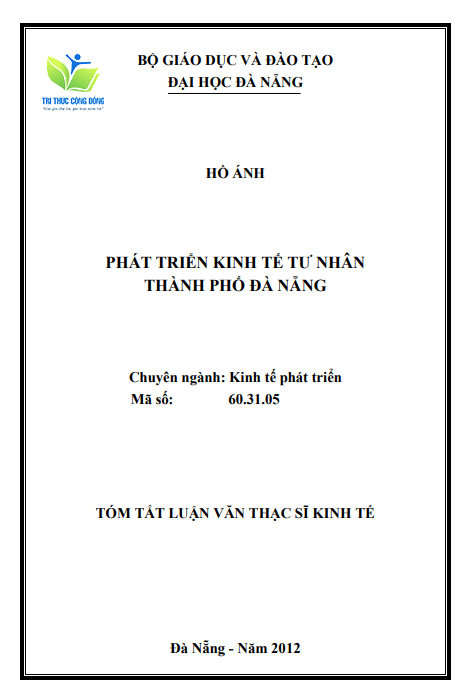 Mẫu luận văn đại học kinh tế được tham khảo nhiều nhất Mẫu luận văn đại học kinh tế được tham khảo nhiều nhất